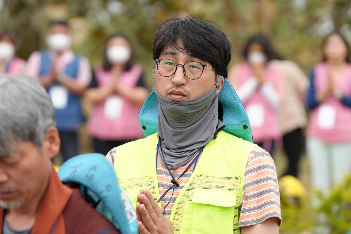 [인도순례] 20230320_순례 및 기원정사2 (84)
